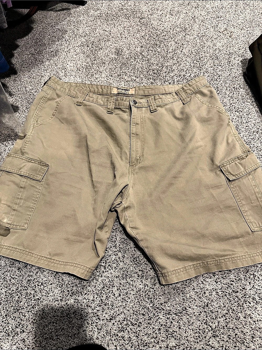 Wrangler Cargo Shorts Cotton Size 44 Like New